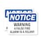 Signmission Warning A False Fire Alarm Is A Felony, 10 in W x Rectangle, Vinyl Decal OS-2PACK-NS-D-710-L-18903 - alternate 1